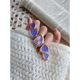 thumbnail image 1 of 1pc Mujer Aleación de oro Reloj pulsera asimétrico Moda Números arábigos Esfera Movimiento de cuarzo Correa ajustable Para Decoración diaria El mejor regalo de San Valentín, 1 of 4