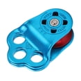 thumbnail image 4 of Rock Climbing Pulley, 3 Holes Climbing Bearing High Sliding Efficiency Uniform Force High Strength  For Aerial Work, 4 of 8
