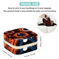 thumbnail image 5 of Halloween Eyeballs Travel Portable Square Jewelry Box Organizer for Rings, Earrings, Necklaces, Bracelets for Girls and Women, 5 of 6