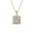 Yellow Gold, variant on Ekatrina 18k White Gold Plated Pendant Necklace with Swarovski Crystals Gift for Women
