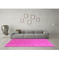 thumbnail image 3 of Ahgly Company Indoor Square Oriental Pink Traditional Area Rugs, 4' Square, 3 of 4
