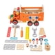 thumbnail image 1 of Juego de herramientas de madera para niños, destornillador, carrito de herramientas creativo, tablero de actividades, juguete de construcción, 1 of 9