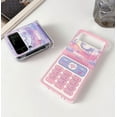 thumbnail image 2 of Pink Women Case for Samsung Galaxy Z Flip 4, Retro Phone Print Case Kawaii Moon and Love Heart Case for Z Flip 4, Cute Girly Case for Galaxy Z Flip 4 (Pink Phone), 2 of 14