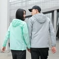 thumbnail image 3 of Men Sun Protective Clothing -Proof Quick Dry Thin Breathable Lightweight Waterproof Summer Outdoor Protective Jacket, 3 of 7
