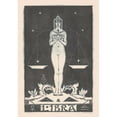 thumbnail image 2 of Henri van der Stok 14x18 Gold Ornate Wood Frame and Double Matted Museum Art Print Titled - Signecast Libra (1880 - 1946), 2 of 4
