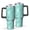 Pioneer Flower Floral-2, variant on 40oz Pioneer Flower Floral Print Pattern Insulated Tumbler with Handle, BPA-Free Leak Proof Lid and Straws, Double Wall Vacuum, Hot 12h/Cold 34h