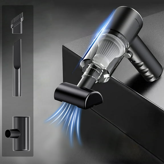 Azrian Cordless Handheld Car Vacuum Cleaner, 120W Powerful Suction Mini Household Compact Vacuum, Mini Dusts Buster with USB Portable Vacuum Cleaner Under 10