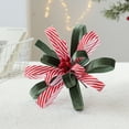 thumbnail image 5 of Festive Christmas Fabric Flower Branches for Seasonal Decoration, Lush Artificial Holiday Flowers for Wreaths, Centerpieces, and Mantel Decor, 5 of 5