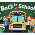 thumbnail image 6 of Polyester School Banner Educational Backdrop Colorful Decor Event Decoration for Classroom Decoration School Event Party, 6 of 7