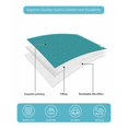 thumbnail image 5 of Quilts Full Size, Aqua Coastal Coral Soft Comforter Bedding Set for Bed, White Ocean Marine Sea Nautical Beach Lightweight Quilted Bedspread with Pillow Cover(2 Pieces) for All Season, 78x90 Inch, 5 of 6