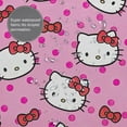 thumbnail image 4 of Hello Kitty Shower Curtain, Waterproof Bathroom Shower Curtains, Washable Cloth Shower Curtain With 12 Hooks, 72 "W X 72" L, 4 of 9