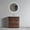 White+Walnut, variant on 30-Inch Walnut Freestanding Bathroom Vanity with Integrated White Sink, 3 Faucet Holes Design, Spacious Storage Cabinet & Pre-Assembled Frame - Modern Bathrooms, No Drain/Faucet Included