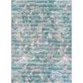 thumbnail image 3 of Unique Loom Outdoor Modern Collection Area Rug - Strive (9' x 12' Rectangle Aqua Blue/Yellow), 3 of 8