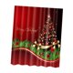 thumbnail image 3 of Cortina impermeable con temática navideña y ganchos de 180 x 180 cm Árbol de navidad 2, 3 of 4