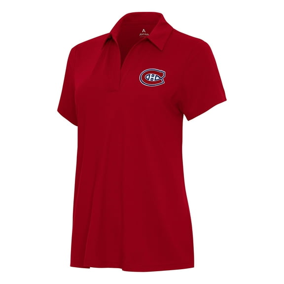 Women's Antigua Red Montreal Canadiens Era Polo