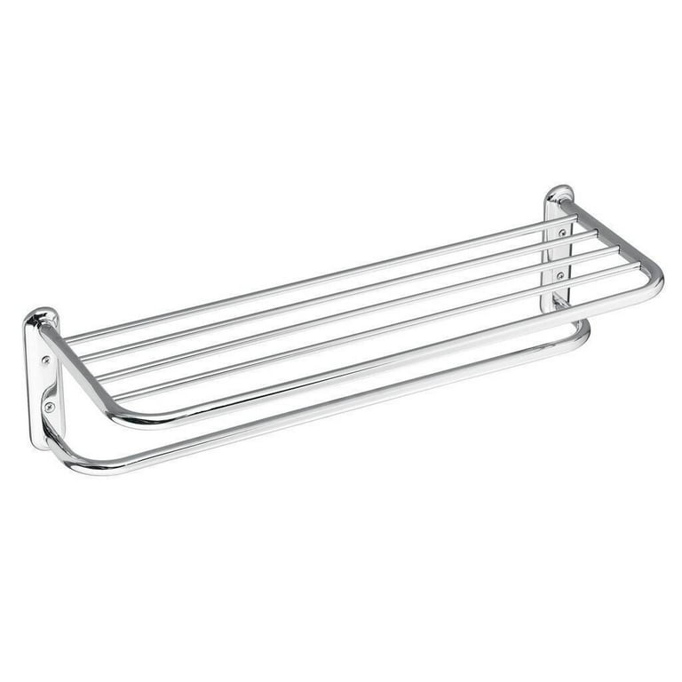 moen 5207-181ch donner commercial 18-inch towel bar with shelf