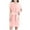 Pink, variant on Womens Robe Soft Lightweight Solid Color Coral Velvet Belt Solid Color Quick Dry Water Absorption V Neck Bathrobe Kimono Bathrobe For Spa Hotel Maternity Loungewear Gift