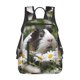 thumbnail image 1 of Fotbe Daisy Guinea Pig Mochila Ligera para Hombres y Mujeres - Duradera y Resistente al Agua, Ideal para Escuela, Trabajo, Viajes y Uso Diario, 1 of 7