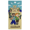 thumbnail image 1 of Toalla de playa Jay Franco Minecraft Alex y Steve 70x145cm, 1 of 6