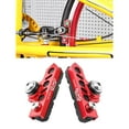 thumbnail image 3 of 1 Pair Brake Pads Drawer Type Road Mountain Bike Cycling Accessory Road Red Black, 3 of 8