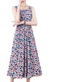 thumbnail image 5 of Vestido de seda de algodón de longitud media para mujer, novedad de verano Eccomum Traje 42 M, 5 of 5
