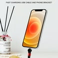 thumbnail image 2 of Labymos 3-in-1 Multifunctional Mobile Phone USB Charging Cable and Phone Holder 1.2m Foldable Universal Fast, 2 of 8