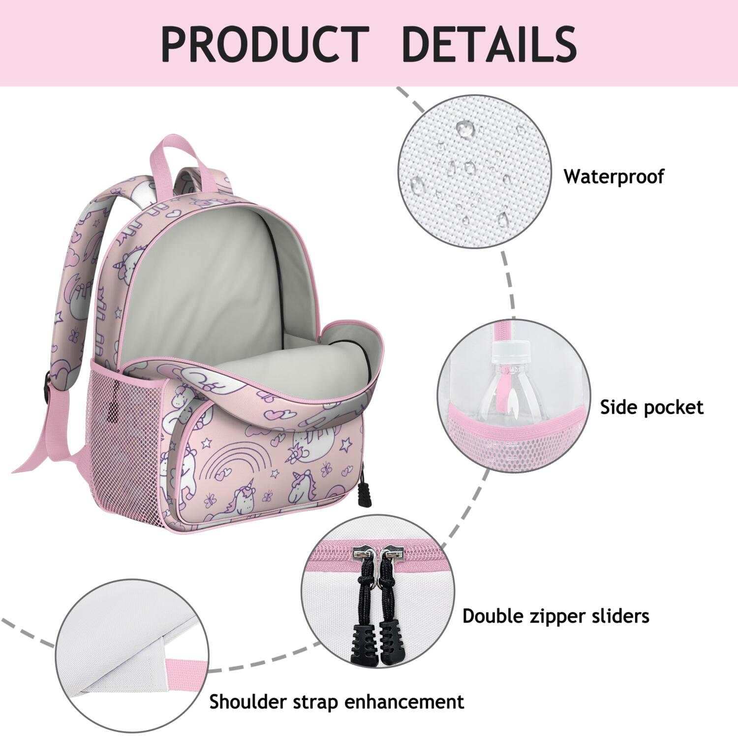 Forest & Nature Inspired Backpack - Waterproof, Ergonomic Design with Spacious Compartments