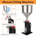 thumbnail image 5 of 5-50ml ManualLiquid Filling Machine - Adjustable Bottle Filling Machine With 10L Transparent, Lightweight Design for Cosmetics/Creams/Perfume/DrinkShampoo, 5 of 9