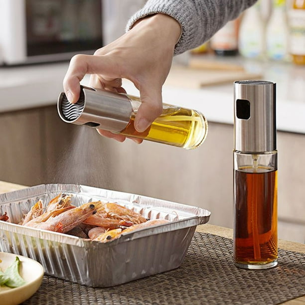 2Pcs Oil Sprayer for Cooking, Oil and Vinegar Dispenser ...
