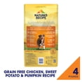 thumbnail image 3 of Nature's Recipe Grain Free Chicken, Sweet Potato & Pumpkin Dry Dog Food, 4 lb Bag, 3 of 12