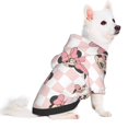 thumbnail image 2 of Costume de Chien Imprimé Mickey Mouse et Minnie Mouse Mignon pour Animaux de Compagnie Chandails en Molleton d'Hiver, 2 of 5