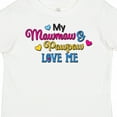 thumbnail image 4 of Inktastic My Mawmaw and Pawpaw Love Me with Hearts Boys or Girls Toddler T-Shirt, 4 of 5