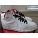 thumbnail image 2 of Ni - ke Ni - ke AIR JORDAN 1 RETRO MID WHITE UNIVERSITY RED MEN'S BASKETBALL SHOES SIZE 11, 2 of 5