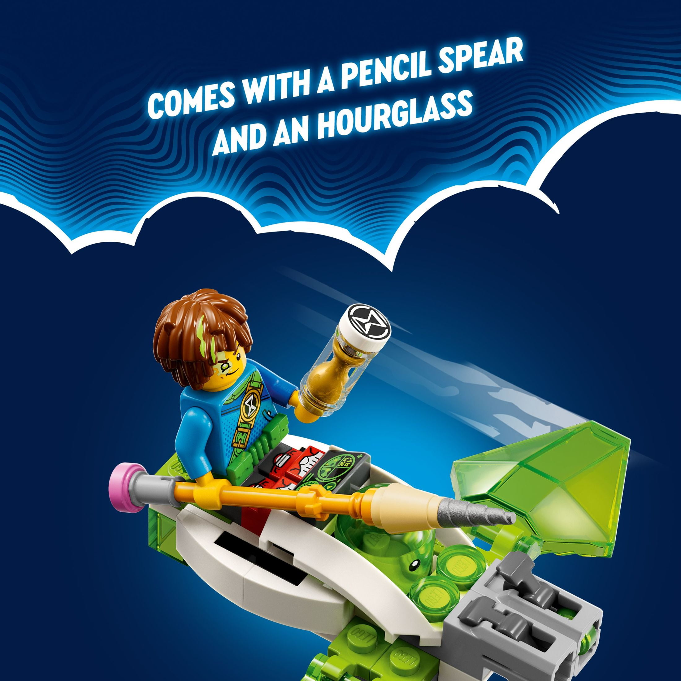 LEGO DREAMZzz Grimkeeper the Cage Monster 71455 Building Toy Transforms  from Z-Blob Robot to Mini-Plane to Hoverbike, Great for Imaginative and 