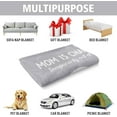 thumbnail image 4 of Gifts for Mom, Mom Birthday Gifts- Funny Soft Blanket for Mom- New Mom Gifts for Women, Birthday Gifts for Mom, Heartwarming Mom Gifts, Mom Blanket Throw for Napping Travel Camp, 60”×50”, 4 of 5
