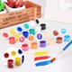 thumbnail image 3 of 125 tiras de mini botes de pintura vacíos, 750 botes de 3 ml/0,1 oz, tiras de cápsulas de pintura, recipientes de plástico para manualidades, botes de pintura., 3 of 8