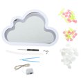 thumbnail image 4 of 1 conjunto de forma de nube Tulip dentro de la lámpara de escritorio de la noche Lámpara de mesa de dormitorio Luz de la noche para el hogar, 4 of 4