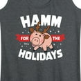 thumbnail image 3 of Toy Story - Hamm For The Holidays - Women's Racerback Tank Top, 3 of 5