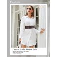 thumbnail image 5 of JASGOOD Women's Elastic Wide Retro Stretch Belt Dress Retro Fashion Belt, 5 of 10