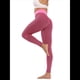 thumbnail image 4 of Leggings Levanta Glúteos para Mujer, Control de Abdomen, Entrenamiento, Yoga, Cintura Alta, de Gimnasio. Rosa S, 4 of 5