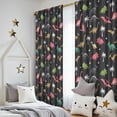 thumbnail image 5 of Blackout Kids Curtains,Dinosaur and Palm Tree Pattern Childrens Insulated Curtains Set Of 2,Bedroom Essentials,Toddler Room Decor 52"x84", 5 of 5