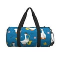 thumbnail image 2 of Bingfone Cartoon Goose Print Gym Duffle Backpack for Men Women,Travel Weekender Carry-On Bags with Detachable Back Pack Straps for Traveling Overnight Climb Sports, 2 of 8