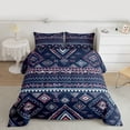 thumbnail image 2 of Castle Fairy Minimalist Aztec Twin Comforter Sets,Bohemian Tribal Geometric Bedding Set, 2 of 8