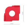 thumbnail image 5 of R-angle Locator Half Angle Positioner Woodworking Implement Half Fillet Fast R Angle Template, 5 of 6