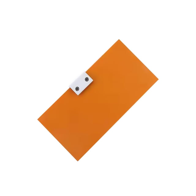 Paleta de mortero, Paleta plana, Piso portátil, Paleta de azulejos conveniente, Albañilería, Herramientas manuales para reparar, Instalar papel tapiz, amarillo 19cm Sunnimix Paleta