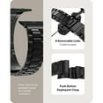 thumbnail image 3 of Case+strap compatible with stainless steel Apple Watch 42mm 46mm 49mm, suitable for Apple Watch 11/10 Ultra, 3 of 4