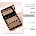 thumbnail image 4 of Two-Tone Contour & Highlight Palette for Face, Natural Daily Decoration, Subtle Shadow with Luxurious Shine & Texture, Sorrel Colour Light Beige Kit, Sculpt & Define Features, 4 of 8