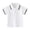 White, variant on CMSHTD Polo Shirts for Boys Toddler Short Sleeve Summer, Kidss T-Shirt Children Tops for School & Uniform & Daily Wear, Baby Boys Clothes, Grey Size 2