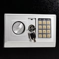 thumbnail image 6 of Electronic Steel Safe with Keypad, 2 Manual Override Keys – Protect Money, Jewelry, Passports – for Home, Business- 1.5 Cubic Feet, Black, 6 of 8