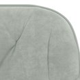 thumbnail image 5 of vidaXL Dining Chairs 2 pcs Light Grey Velvet, 5 of 5